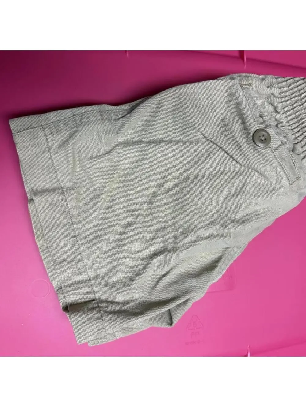 Under Armour Kid's Cream and Tan Shorts